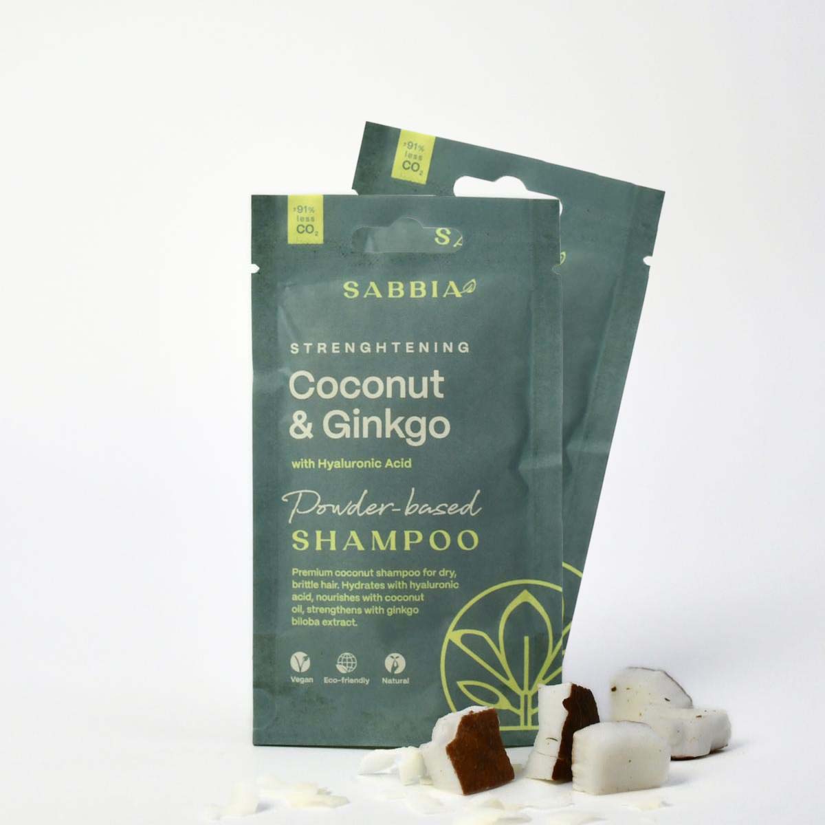 Shampoo - Styrkende Kokosnød & Ginkgo